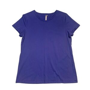 2/$30 Banana Republic Cotton Blue Crewneck Short Sleeves Tee Medium T-Shirt